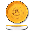 Wilmax Teller 28 cm Gelb aus Porzellan