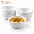 Wilmax Schale 11 cm 300 ml 6er-Set Weiß aus Porzellan