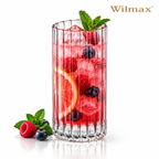 Wilmax Glas 350 ml 6er-Set Transparent aus Borosilikatglas