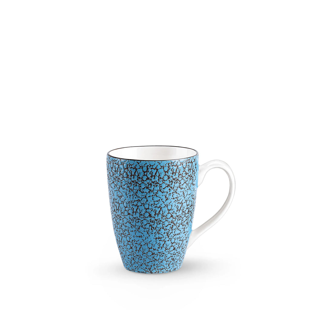 Wilmax Becher 450 ml Blau aus Porzellan
