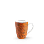 Wilmax Becher 450 ml Orange aus Porzellan