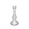 Wilmax Kerzenhalter 21 × 10 cm Transparent aus Glas