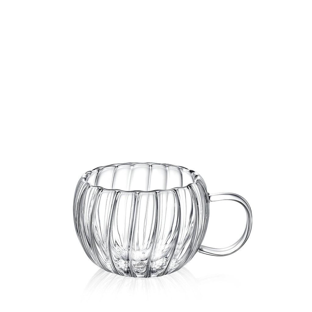 Wilmax Doppelwandiger Thermobecher 300 ml 4er-Set Transparent