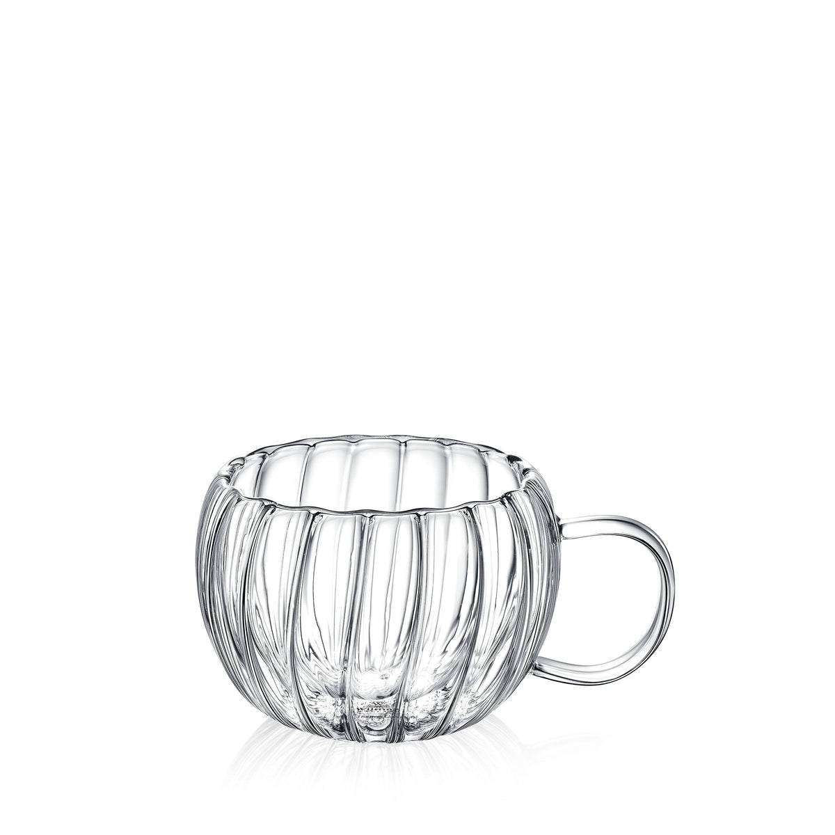 Wilmax Doppelwandiger Thermobecher 300 ml 4er-Set Transparent