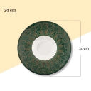 Wilmax Teller 20 cm Grün Porzellan WL-667512/A