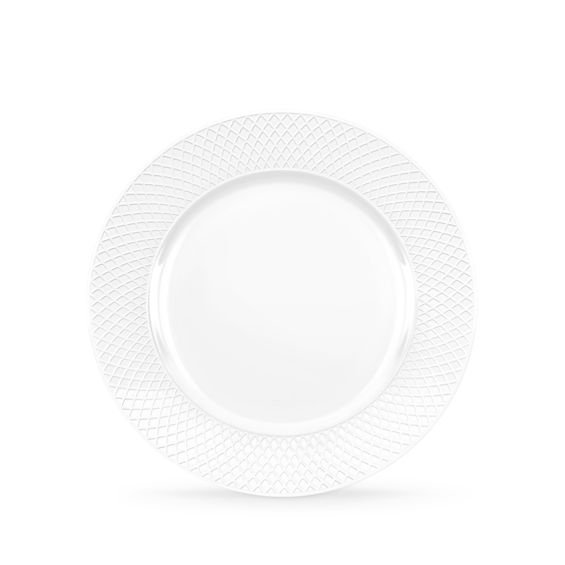 Wilmax Servierplatte rund 30,5 cm Weiß Porzellan WL-880118/1C