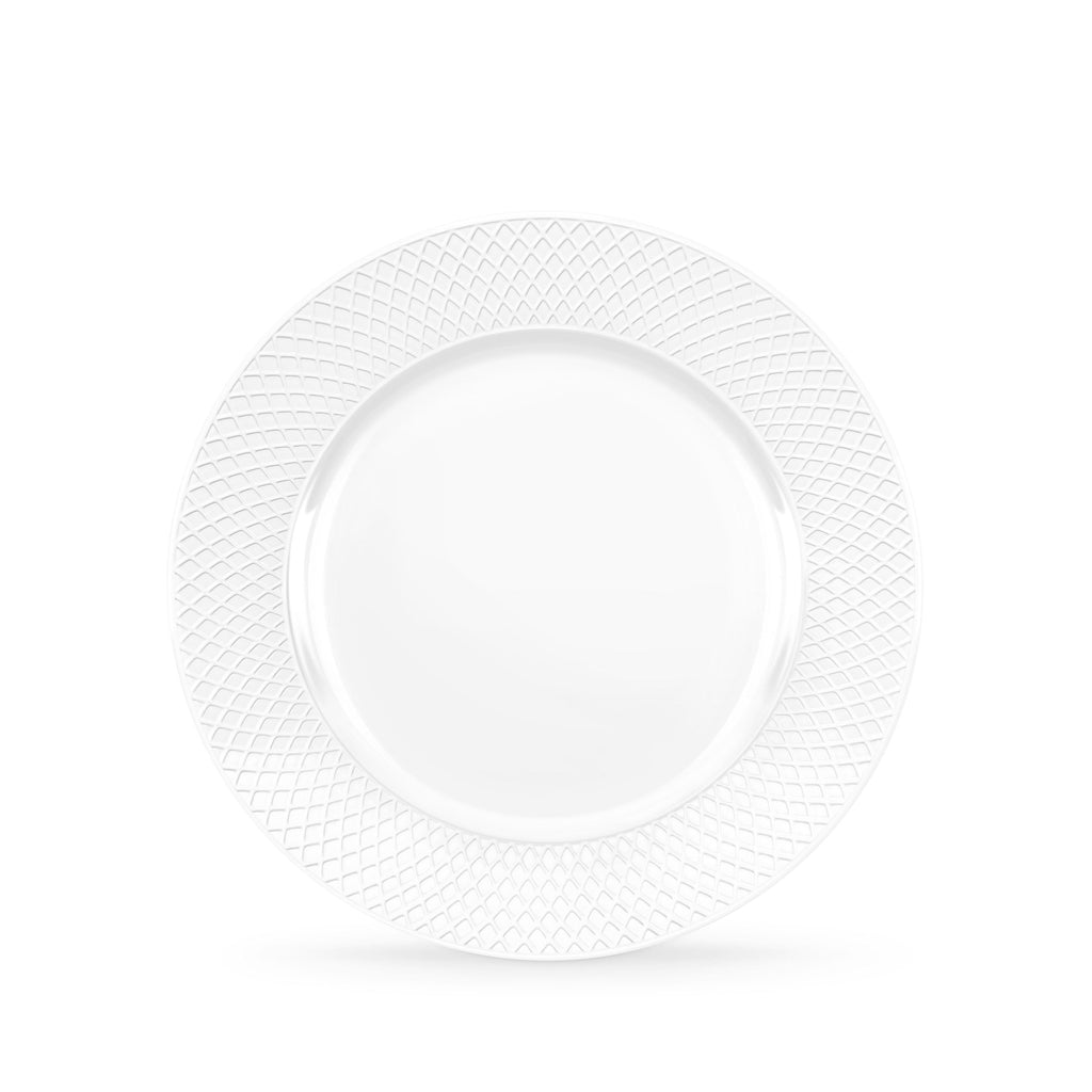 Wilmax Runde Servierplatte 30,5 cm Weiß aus Porzellan