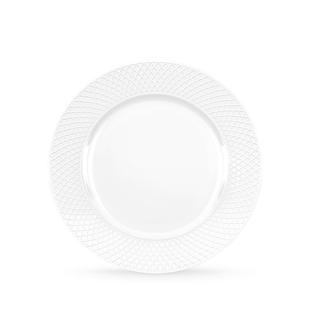 Wilmax Runde Servierplatte 30,5 cm Weiß aus Porzellan