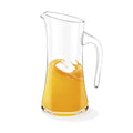Wilmax Krug 1500 ml Transparent aus Wilmax Crystalline-Serie