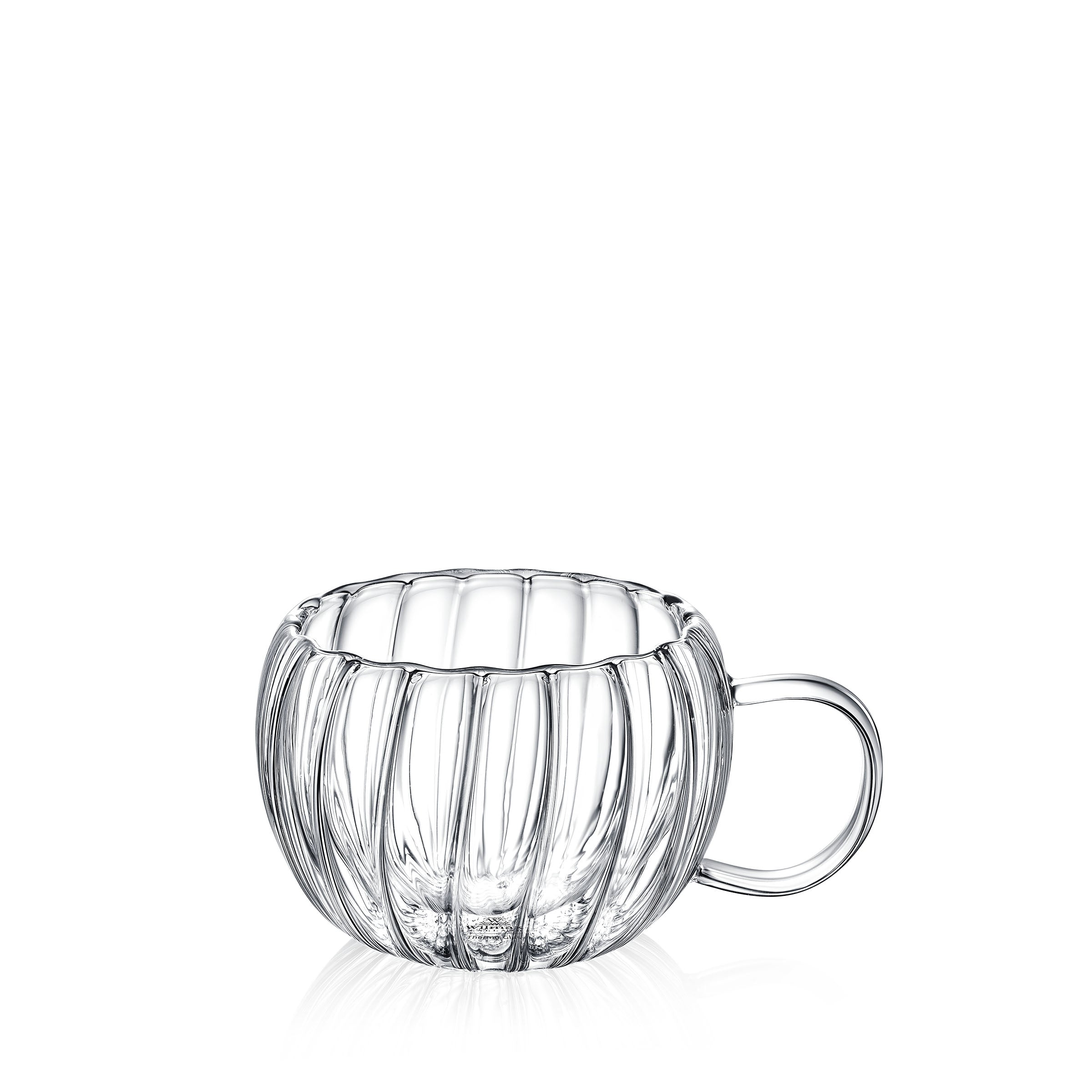 Wilmax Doppelwandiger Thermoglas Becher 300 ml Transparent WL-888411/A