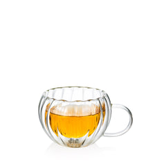 Wilmax Doppelwandiger Thermoglas-Becher, 300 ml, WL-888411/A