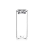 Wilmax Vorratsglas 1600 ml mit Edelstahl Deckel Transparent WL-888518/A