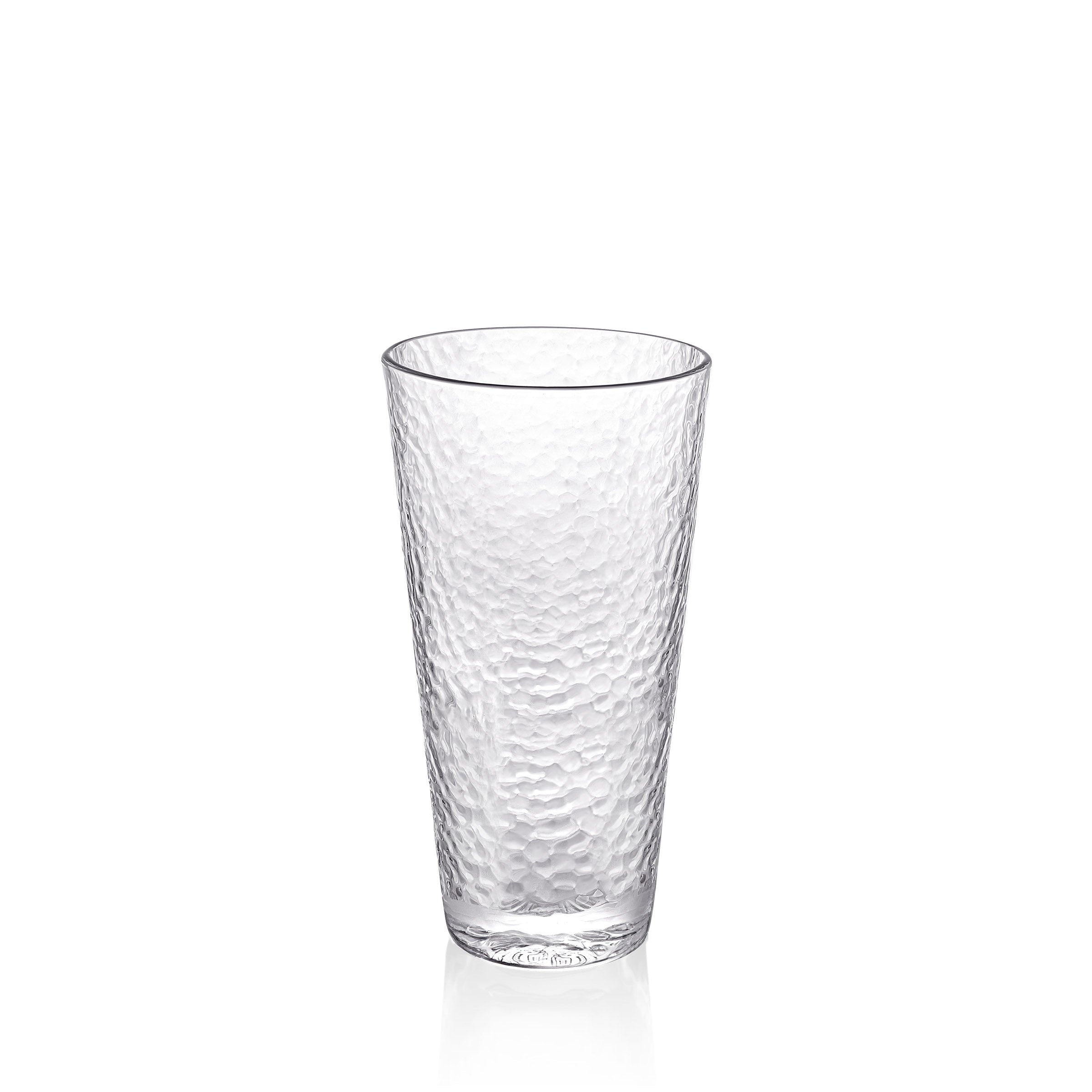 Wilmax Hammered Glas 320 ml Borosilikatglas Transparent WL-888629/A