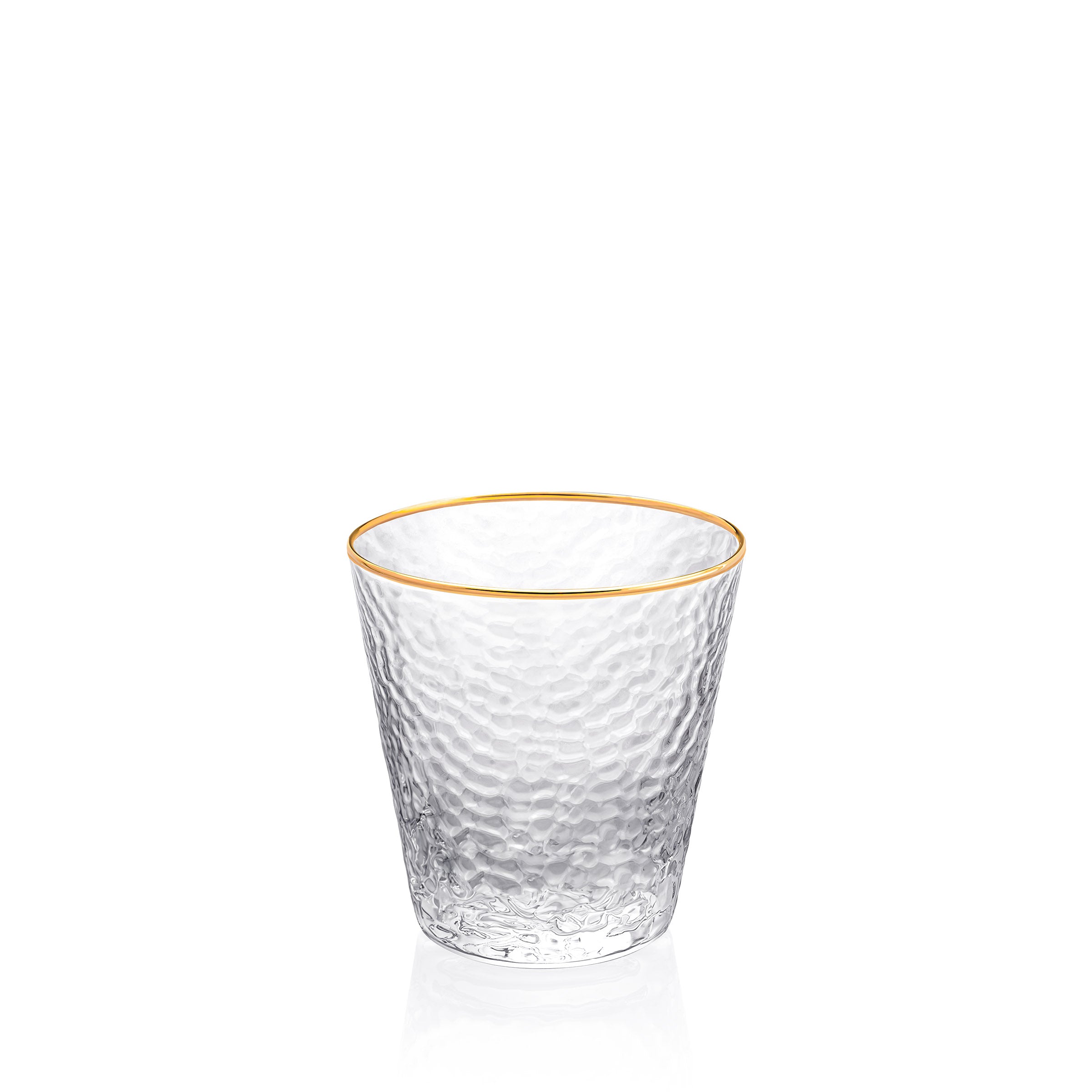 Wilmax Gold Rim Glas 300 ml Borosilikatglas Transparent WL-888632/A