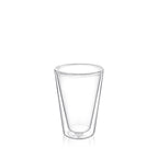 Wilmax Doppelwandiges Glas 300 ml Transparent WL-888705/A