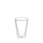 Wilmax Doppelwandiges Glas 300 ml Transparent