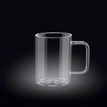 Wilmax Doppelwandiger Becher 400 ml Transparent WL-888720/A