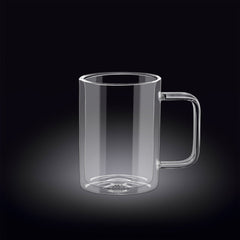 Wilmax Thermoglas-Becher, doppelwandig, 400 ml, WL-888720/A