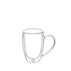 Wilmax Doppelwandiger Glasbecher 300 ml Borosilikatglas 2er Set WL-888740/A2