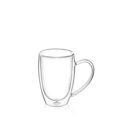 Wilmax Doppelwandige Glasbecher, 300 ml, 2er-Set – WL-888740/A2