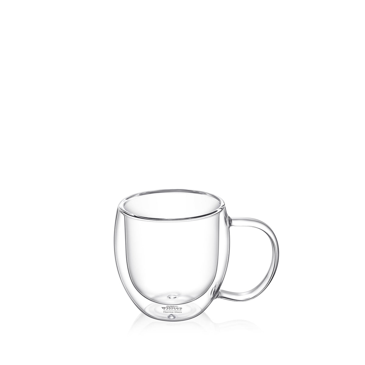 Wilmax Doppelwandige Tasse 200 ml Transparent aus Glas