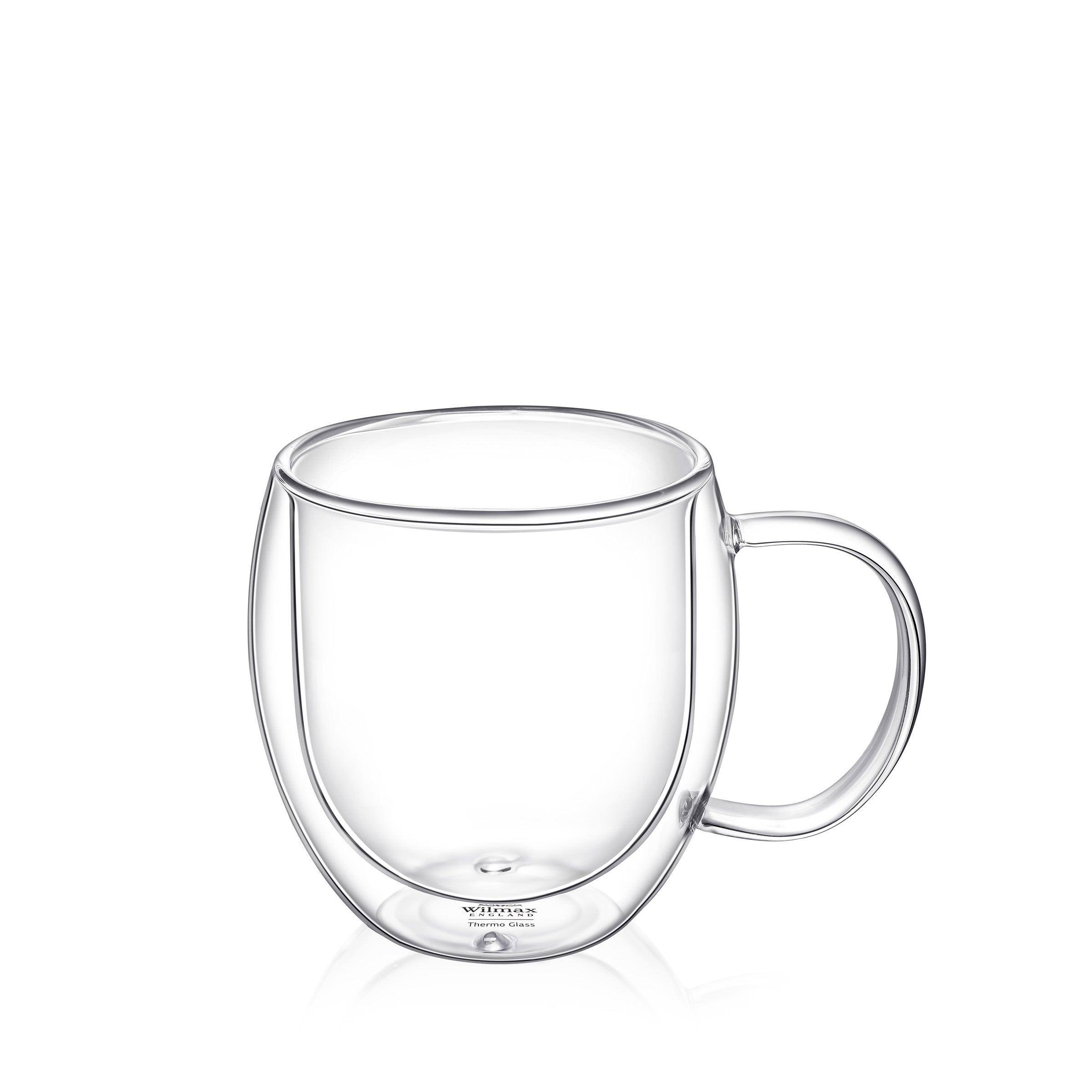 Wilmax Doppelwandige Tasse 500 ml Transparent aus Glas