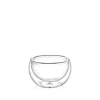Wilmax Doppelwandige Glasschale 250 ml Transparent WL-888755/A