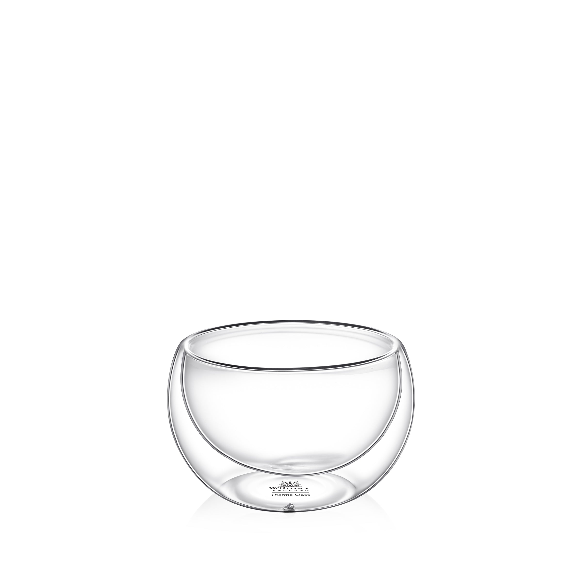Wilmax Doppelwandige Glasschale 250 ml Transparent WL-888755/A