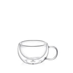 Wilmax Doppelwandige Glastasse 250 ml Transparent WL-888768/A