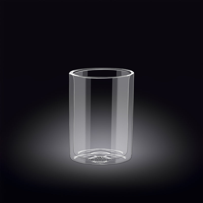 Wilmax Doppelwandiges Glas 300 ml Transparent WL-888784/A