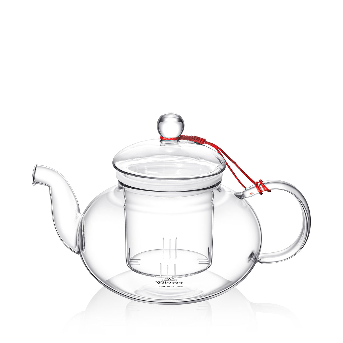 Wilmax Teekanne, 1200 ml, Thermo-Glas, WL-888815/A