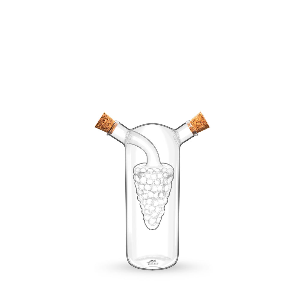 Wilmax Öl- und Essigflasche 250/50 ml Glas WL-888955/A