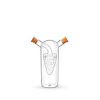 Wilmax Öl- und Essigflasche 250/50 ml Glas WL-888955/A