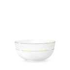 Wilmax Schale 18 cm Weiß Goldrand Porzellan 2er Set WL-880102369/A2
