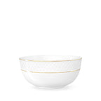 Wilmax Schale 1850 ml 20 cm Weiß Porzellan mit Goldrand WL-880102370/A